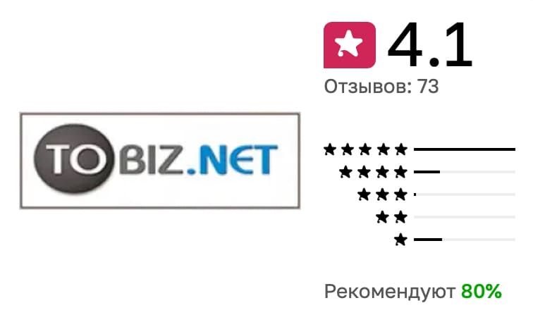 конструктор сайтов Tobiz отзывы